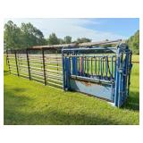 Priefert SO4 squeeze chute/head gate & 19