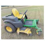 JD EZ Track mower. Severe oil leak at output shaft