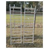 pair of  72" x 20" aluminum loading ramps