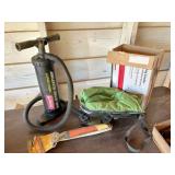 spray pump & bag seeder