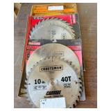 5 new 10" Craftsman saw blades
