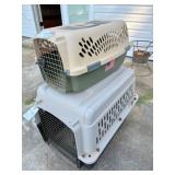 medium 27x20x21H & small 22x14x13H pet carriers