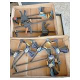 2) boxes 10) QuickGrip clamps
