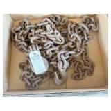 20 ft 3/8 chains w/2-hooks