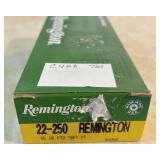 20 rnds  22-250  55gr    Sft Pt