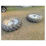 2) tractor tires for Ford 8N, 9N, Jubilee, etc.