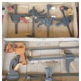 2 boxes: 8) clamps