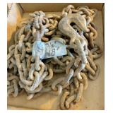3/8 chain 18 ft w 1 hook