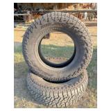 2) LT245/75R-17 tires