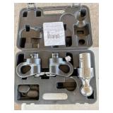 Gooseneck ball 2-5/16 & safety chain anchors