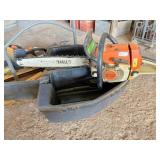 Stihl MS 260 Pro chainsaw in a