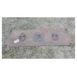 plate with a 2 & 5/16 ball for gooseneck hitch