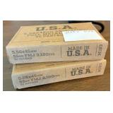 40 rnds 5.56 x 45mm  55gr FMJ