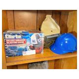 Deluxe abrasive blasting hood