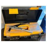 rivet gun, rivets & plastic tote