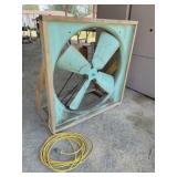 42" fan in frame / stand
