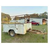 home made work trailer 9