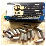 68 rnds 40 Smith & Wesson 180 gr