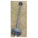 new axle. capacity rating not known
