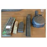 5 spare clips- 1) 5.56x45, 1)10mm, 3) unknown