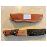 8.5" custom made knife