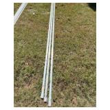 3) joints aluminum conduit 1" x 10