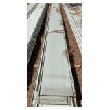 20) shts of 16" standing seam roof metal no  holes