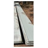 20) shts of 16" standing seam roof metal no  holes