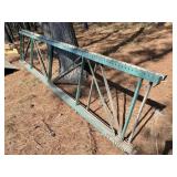 2)  rack end legs 16