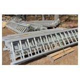large lot of aluminum