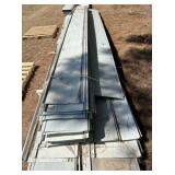 Apprx 60 shts 16" Stnd Seam metal-may have holes