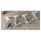 4) table or machine jack/stands