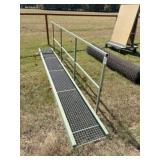 metal creek bridge 14 ft L x 20" W w/handrail