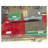 7) parts asst trays & contents