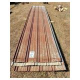 13 pcs 5 rib 36" roof mtl 16 ft long