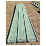 31 pcs used 4 rib 36" roof metal 15.5