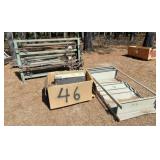 industrial cooling unit & air gluing system, shelf