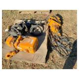 3 pcs: Hoist & 2 induction motors- see list