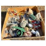 sprgs, belt fastners, bearings plastic drawers