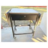 rollingtable with drop leafs