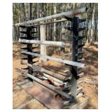 metal storage rack 6