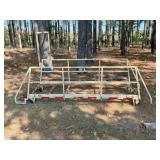 14 ft x 48"  platform on wheels