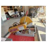 Everett chop saw --for parts