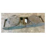 2) machine skates