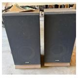 Large Fisher Tower Speakers - Model STV-410M