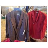 Sag Harbor Wool Blazer And Red Blazer