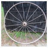 Large 55" Rustic Wagon Wheel