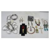 Assorted Vintage Fashion Jewelry