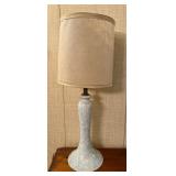 MCM Table Lamp w/Speckled Genie Bottle Base - 29"