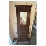 Antique Victorian Eastlake Walnut Hallstand - NOTE
